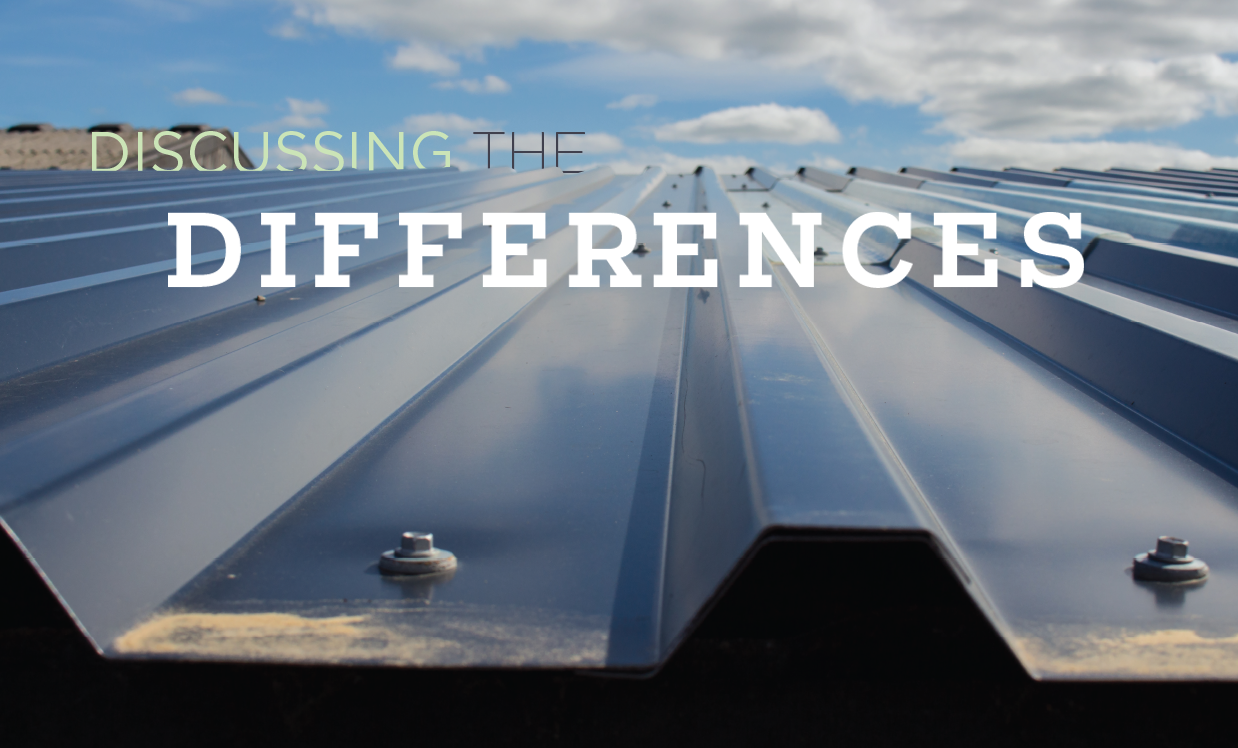 Discussing the differences  - Unique design criteria and code provisions apply to each type of metal panel roof system